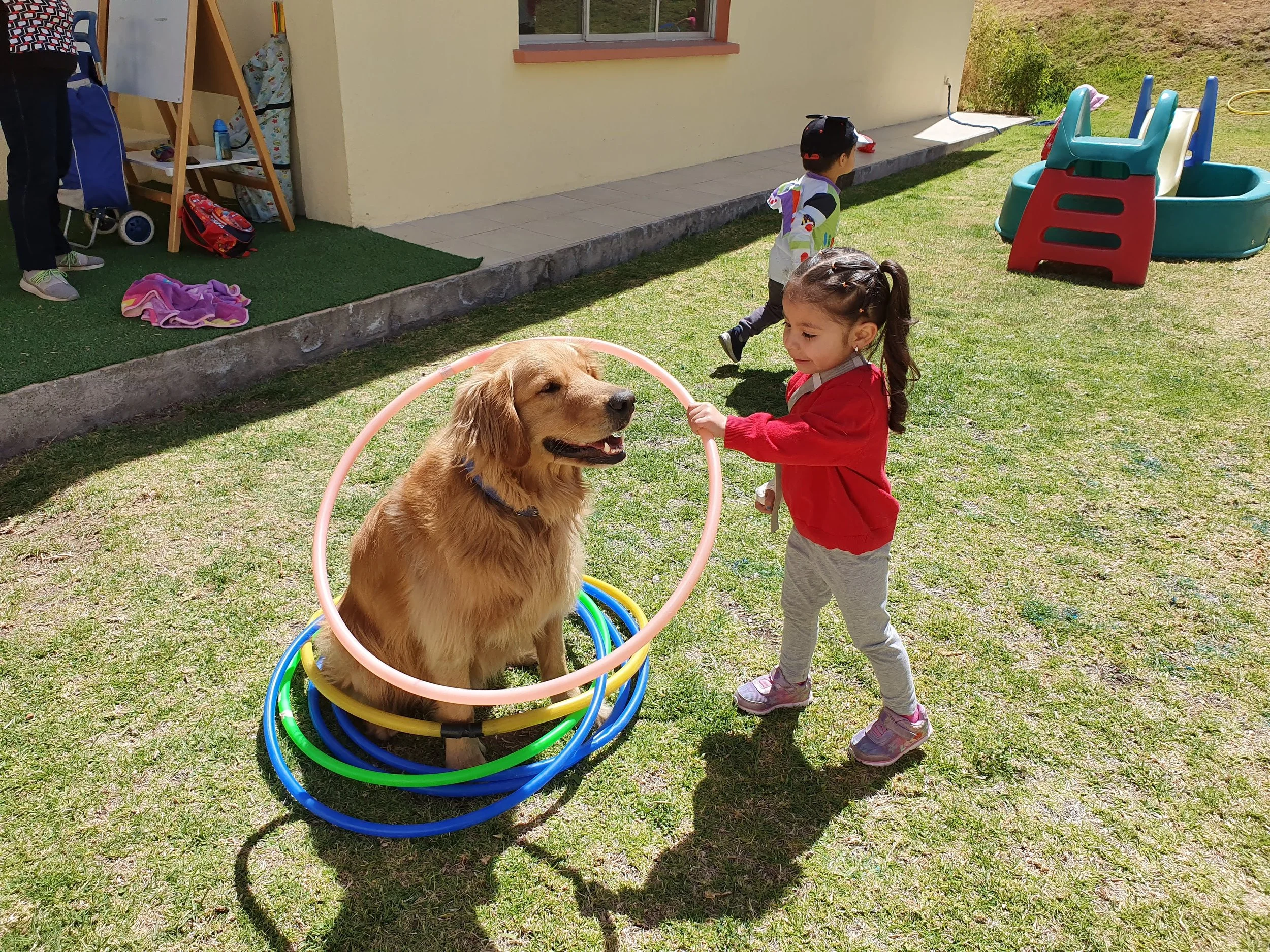 Peque feliz en Timonel